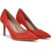 imageNaturalizer Womens Anna Pointed Toe High Heel PumpRed Suede Textured