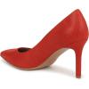 imageNaturalizer Womens Anna Pointed Toe High Heel PumpRed Suede Textured