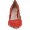 imageNaturalizer Womens Anna Pointed Toe High Heel PumpRed Suede Textured