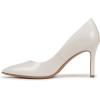 imageNaturalizer Womens Anna Pointed Toe High Heel PumpWarm White Glazed