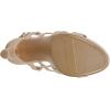 imageNaturalizer Womens Baylor Strappy High Heel SandalBarely Nude