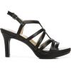 imageNaturalizer Womens Baylor Strappy High Heel SandalBlack Smooth