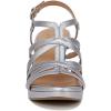 imageNaturalizer Womens Baylor Strappy High Heel SandalBlue Metallic