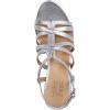imageNaturalizer Womens Baylor Strappy High Heel SandalBlue Metallic