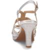 imageNaturalizer Womens Baylor Strappy High Heel SandalSilver Glitter
