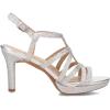 imageNaturalizer Womens Baylor Strappy High Heel SandalSilver Glitter