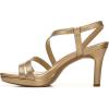 imageNaturalizer Womens Brenta Strappy Platform Dress SandalBronze Pearl