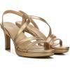 imageNaturalizer Womens Brenta Strappy Platform Dress SandalBronze Pearl