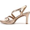 imageNaturalizer Womens Brenta Strappy Platform Dress SandalRose Gold Metallic