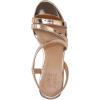 imageNaturalizer Womens Brenta Strappy Platform Dress SandalRose Gold Metallic