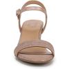 imageNaturalizer Womens Bristol Heeled SandalBlush Pink Metallic Snake
