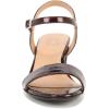 imageNaturalizer Womens Bristol Heeled SandalCabernet Sauvignon Patent Red
