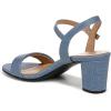 imageNaturalizer Womens Bristol Heeled SandalDenim Blue Metallic Twill