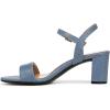 imageNaturalizer Womens Bristol Heeled SandalDenim Blue Metallic Twill