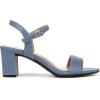 imageNaturalizer Womens Bristol Heeled SandalDenim Blue Metallic Twill