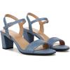 imageNaturalizer Womens Bristol Heeled SandalDenim Blue Metallic Twill
