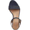 imageNaturalizer Womens Bristol Heeled SandalNavy Blue Textured Metallic