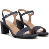 imageNaturalizer Womens Bristol Heeled SandalNavy Blue Textured Metallic