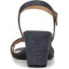imageNaturalizer Womens Bristol Heeled SandalNavy Blue Textured Metallic