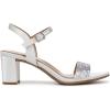 imageNaturalizer Womens Bristol Heeled SandalPearl White SatinPearls
