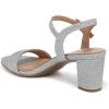 imageNaturalizer Womens Bristol Heeled SandalSilver Metallic Fabric