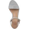 imageNaturalizer Womens Bristol Heeled SandalSilver Metallic Fabric