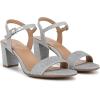 imageNaturalizer Womens Bristol Heeled SandalSilver Metallic Fabric