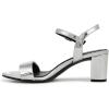 imageNaturalizer Womens Bristol Heeled SandalSilver Mirror Metallic