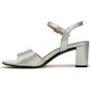imageNaturalizer Womens Bristol Heeled SandalSilver With Ornament