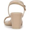 imageNaturalizer Womens Bristol Heeled SandalTan Straw Raffia