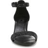 imageNaturalizer Womens Vera Ankle Strap Block Heel Dress SandalBlack Glitz