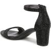 imageNaturalizer Womens Vera Ankle Strap Block Heel Dress SandalBlack Glitz