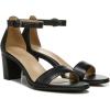imageNaturalizer Womens Vera Ankle Strap Block Heel Dress SandalBlack Leather