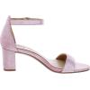 imageNaturalizer Womens Vera Ankle Strap Block Heel Dress SandalCandy Pink Leather