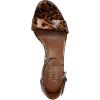 imageNaturalizer Womens Vera Ankle Strap Block Heel Dress SandalCheetah Animal Print Patent