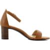 imageNaturalizer Womens Vera Ankle Strap Block Heel Dress SandalCider Spice Brown