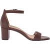 imageNaturalizer Womens Vera Ankle Strap Block Heel Dress SandalCocoa