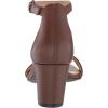 imageNaturalizer Womens Vera Ankle Strap Block Heel Dress SandalCocoa