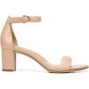 imageNaturalizer Womens Vera Ankle Strap Block Heel Dress SandalCrme Brulee