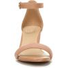imageNaturalizer Womens Vera Ankle Strap Block Heel Dress SandalFrappe