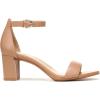imageNaturalizer Womens Vera Ankle Strap Block Heel Dress SandalFrappe