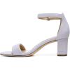 imageNaturalizer Womens Vera Ankle Strap Block Heel Dress SandalIced Lilac