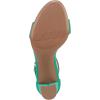imageNaturalizer Womens Vera Ankle Strap Block Heel Dress SandalJade Green Suede