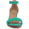imageNaturalizer Womens Vera Ankle Strap Block Heel Dress SandalJade Green Suede
