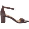 imageNaturalizer Womens Vera Ankle Strap Block Heel Dress SandalMocha