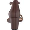 imageNaturalizer Womens Vera Ankle Strap Block Heel Dress SandalMocha