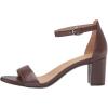 imageNaturalizer Womens Vera Ankle Strap Block Heel Dress SandalMocha