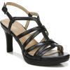 imageNaturalizer Womens Baylor Strappy High Heel SandalBlack Smooth