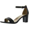 French Navy Metallic Leather