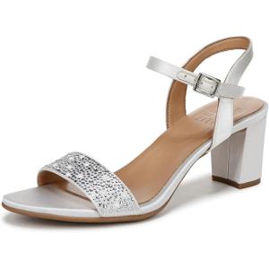 imageNaturalizer Womens Bristol Heeled SandalPearl White SatinPearls